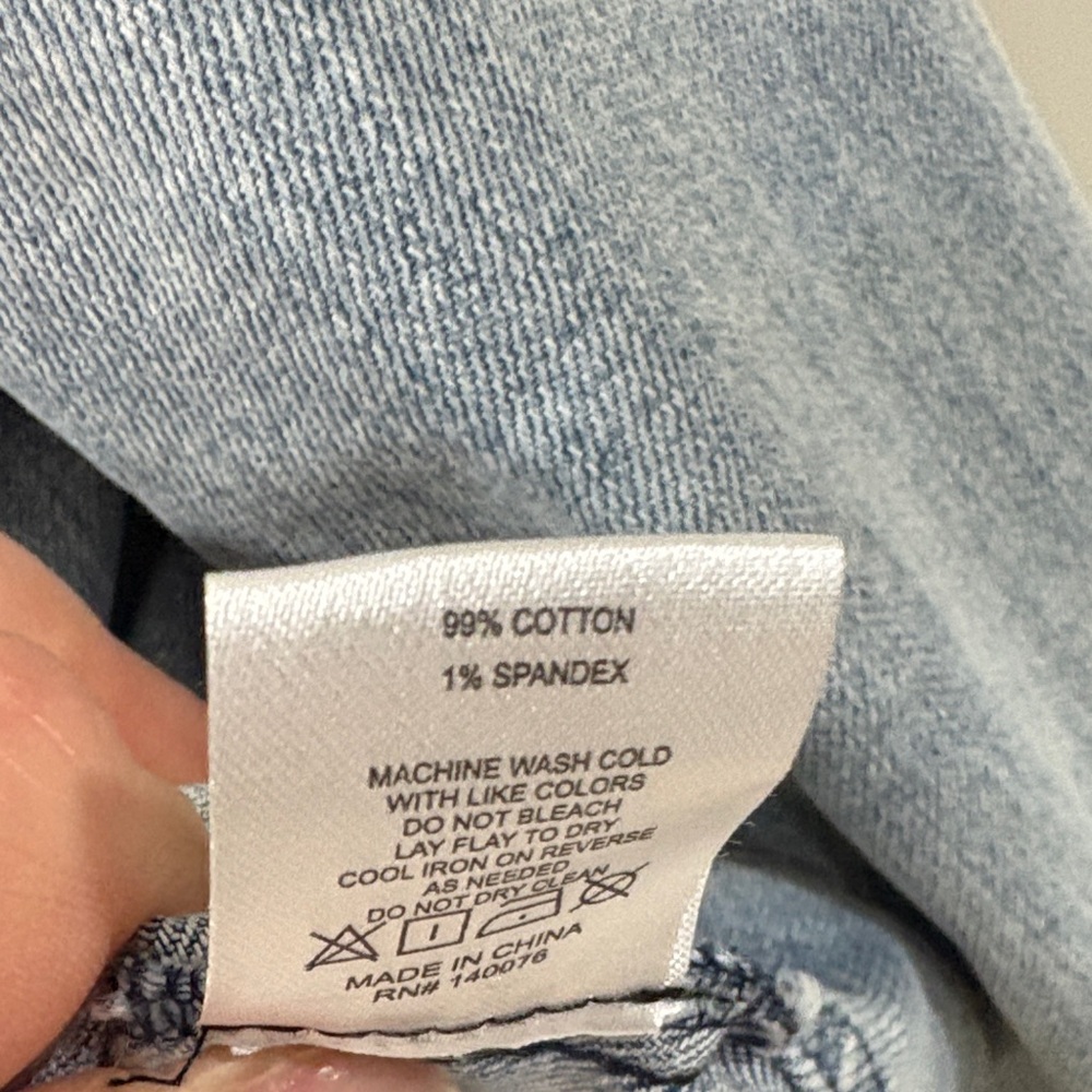 Generation Love Light Blue Distressed Denim Jacket - Picture 10 of 10